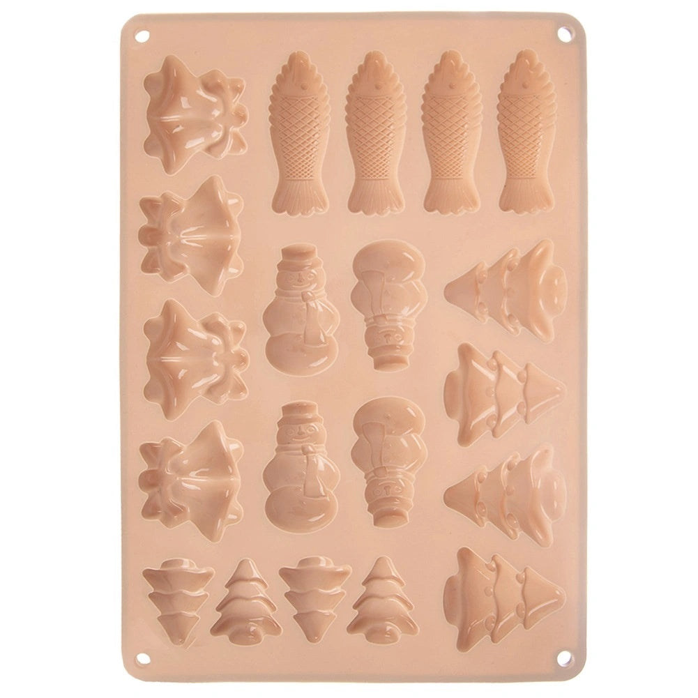 Silicone Baking Mold For Cookies & Pralines, 34x24.5 Cm