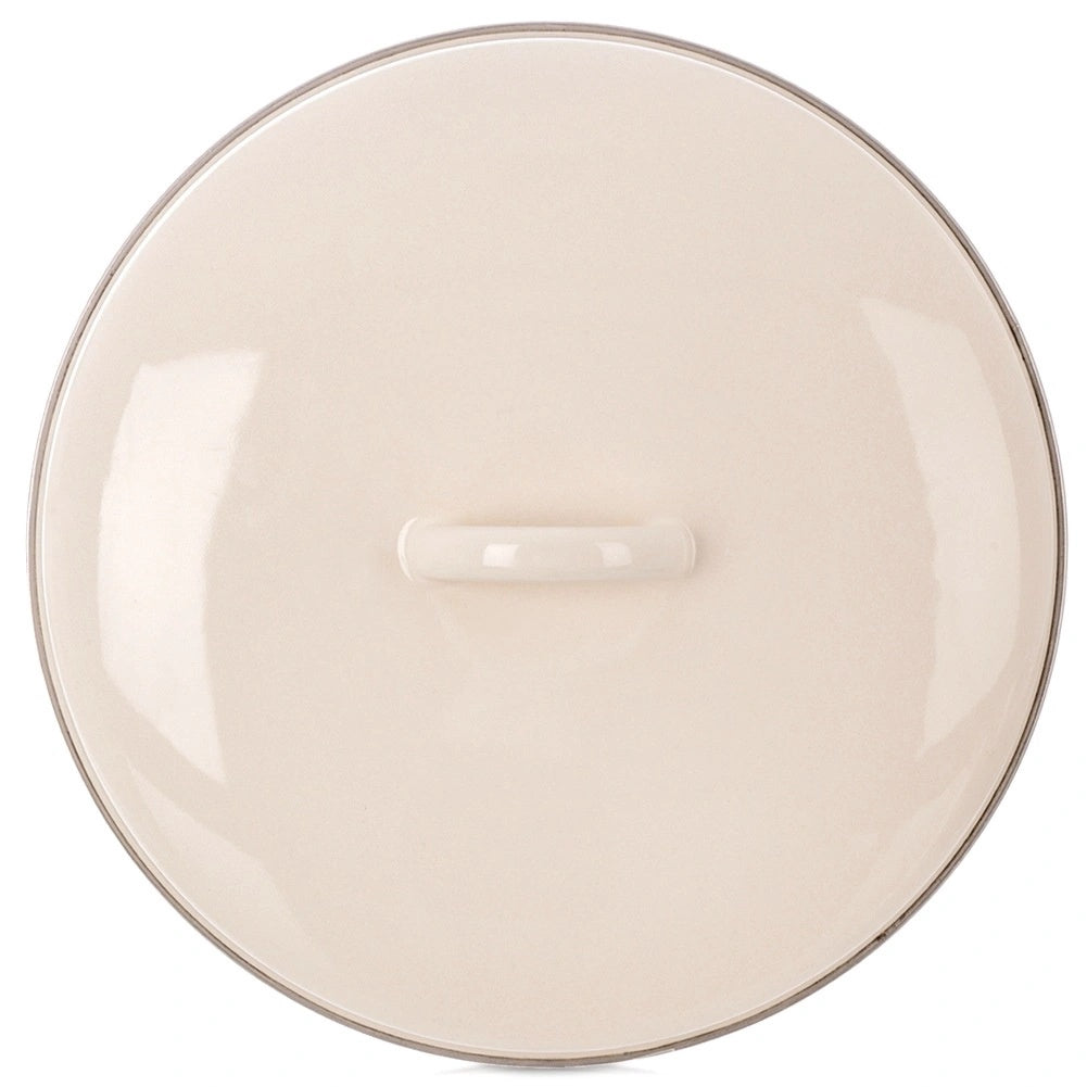 Enamel-coated Steel Pot Lid With Handle, 30 Cm