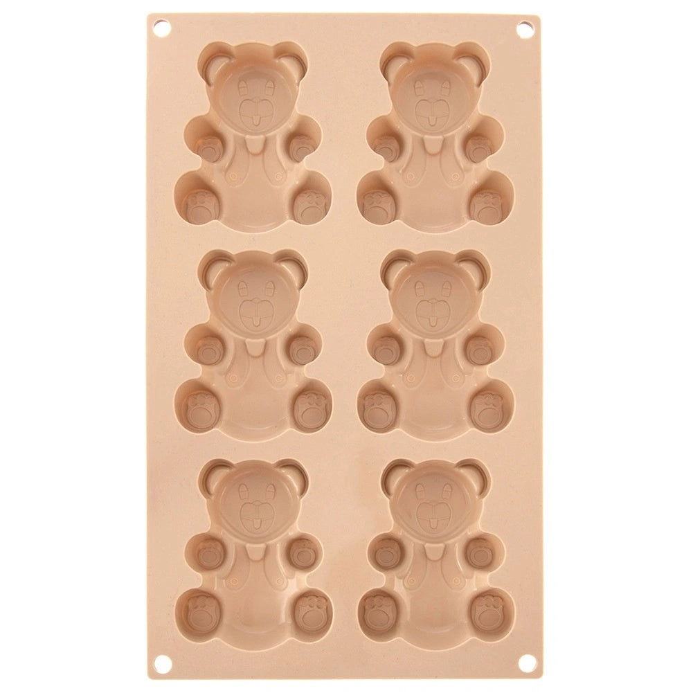 Silicone Teddy Bear Baking Mold, 30x17.5x2 Cm