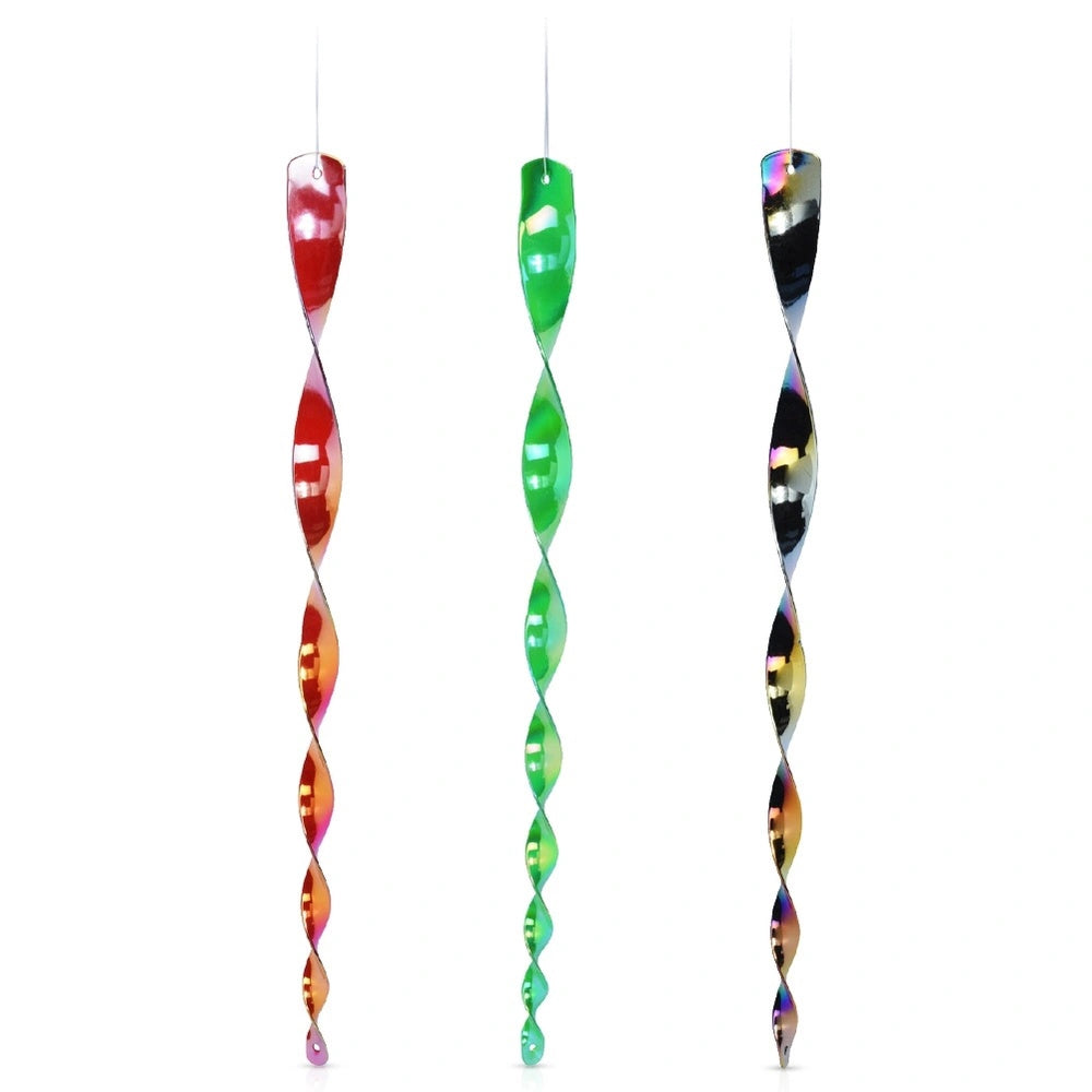 Bird Deterrent Spiral Set, 50 Cm, 3 Pieces, Multi-color