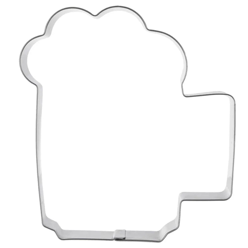 Beer Mug Cookie Cutter, Stainless Steel, 10.5 Cm
