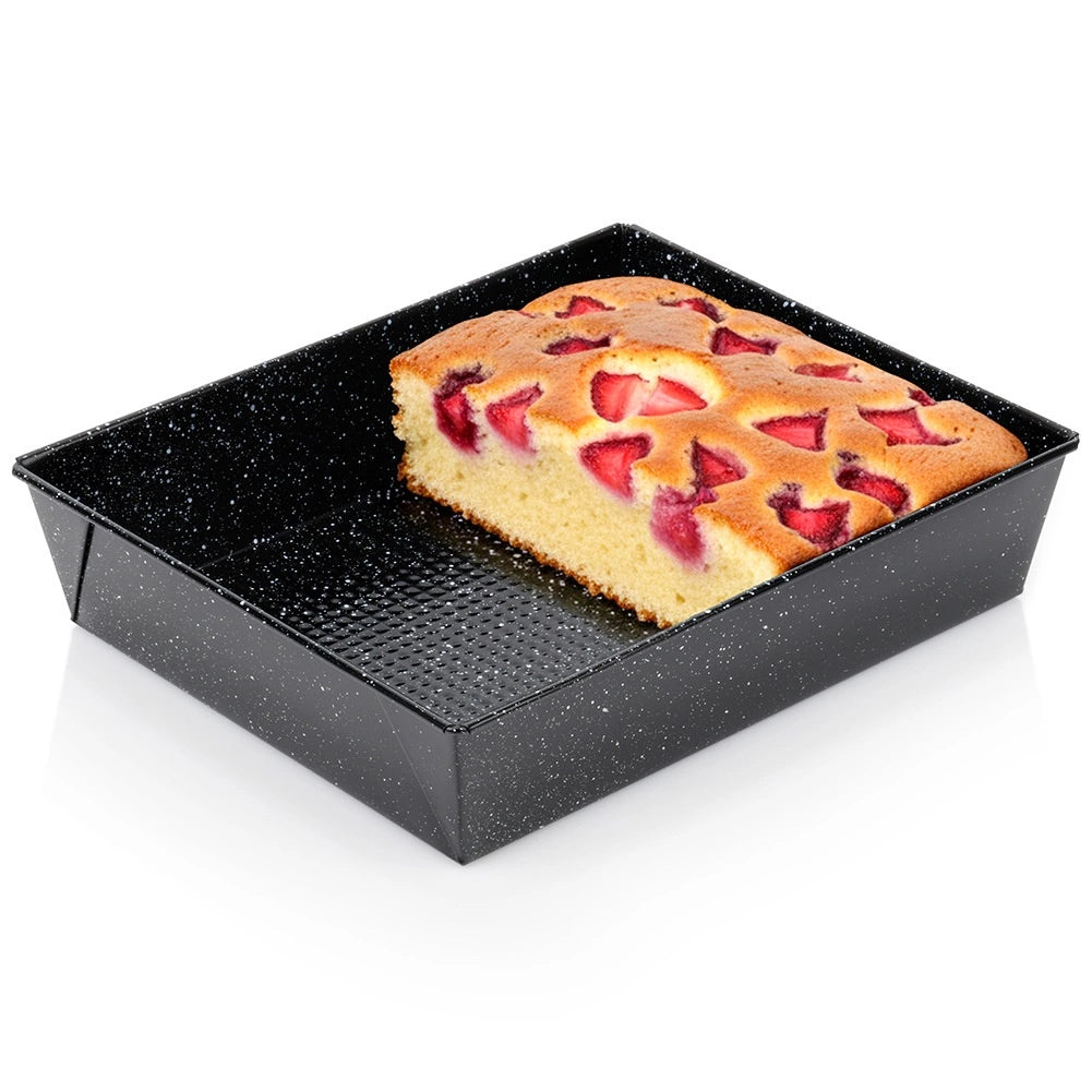 Granit-antihaft-backform, 27,5 X 22,5 X 6 Cm
