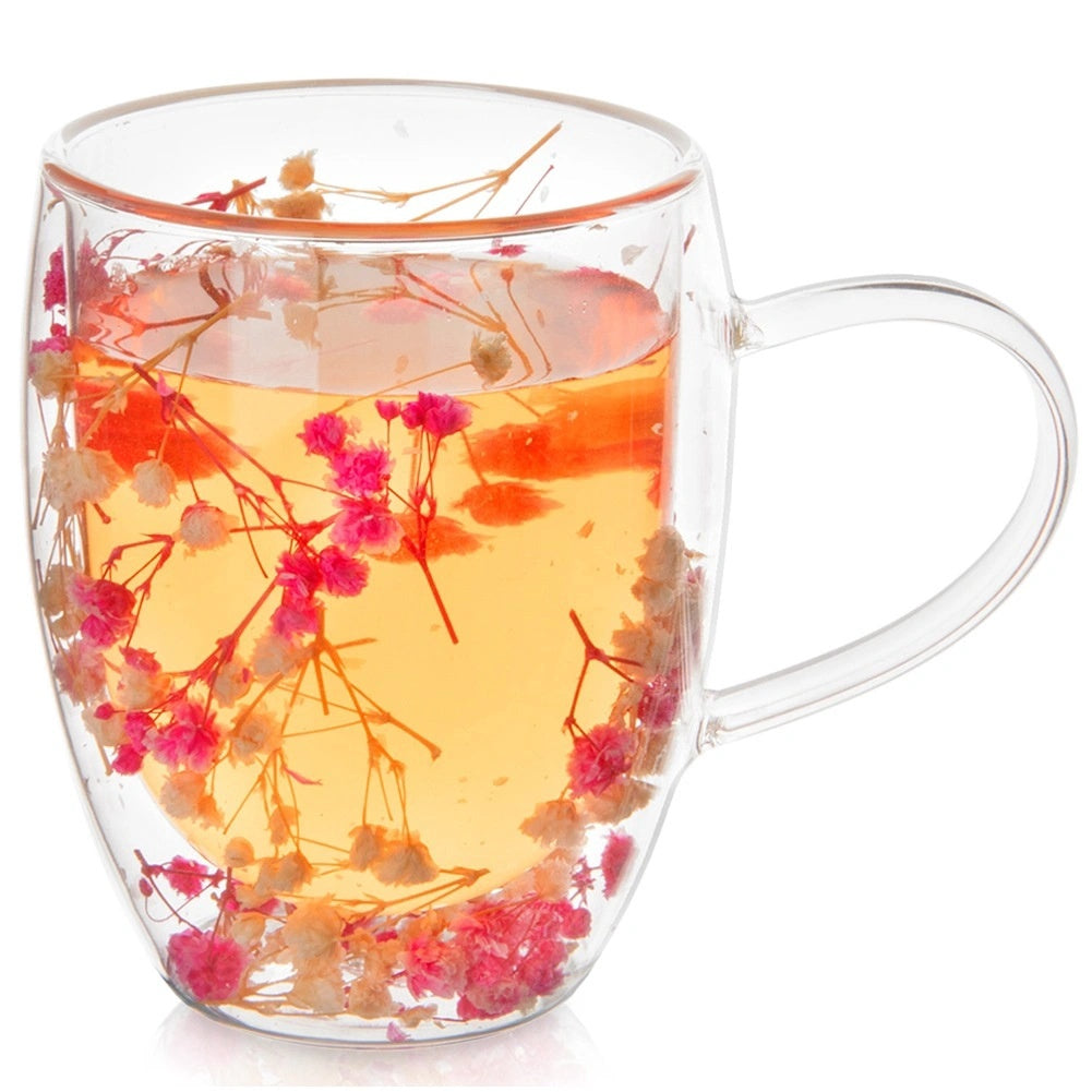 Double-walled Borosilicate Glass Mug, 360 Ml