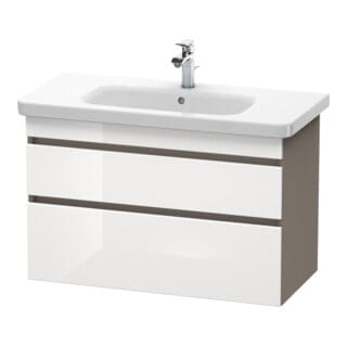 Duravit Waschtischunterschrank DuraStyle 93x44,8cm, we. hg/b ma, 2 SchKa., wandhängend