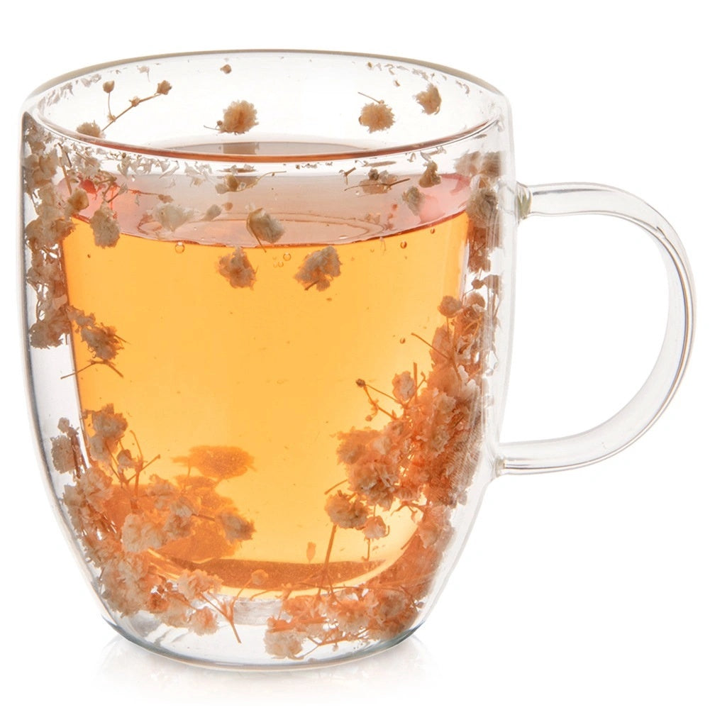 Double-walled Borosilicate Glass Mug, 350 Ml