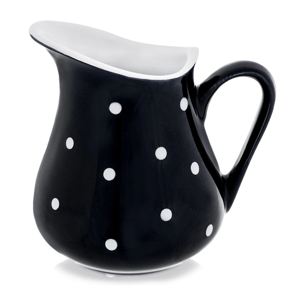 Ceramic Jug Black 480 Ml - Dishwasher & Microwave Safe