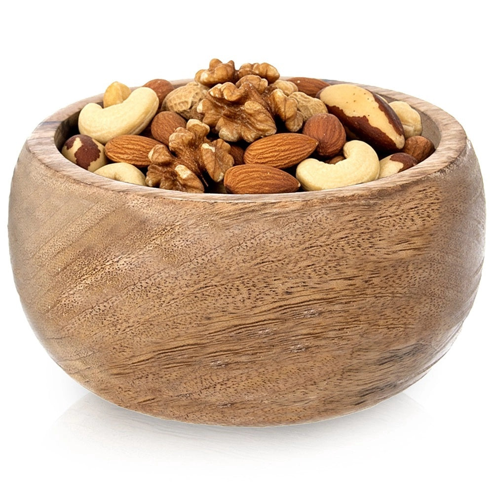 Wooden Mango Bowl, 14 Cm, 450 Ml Capacity