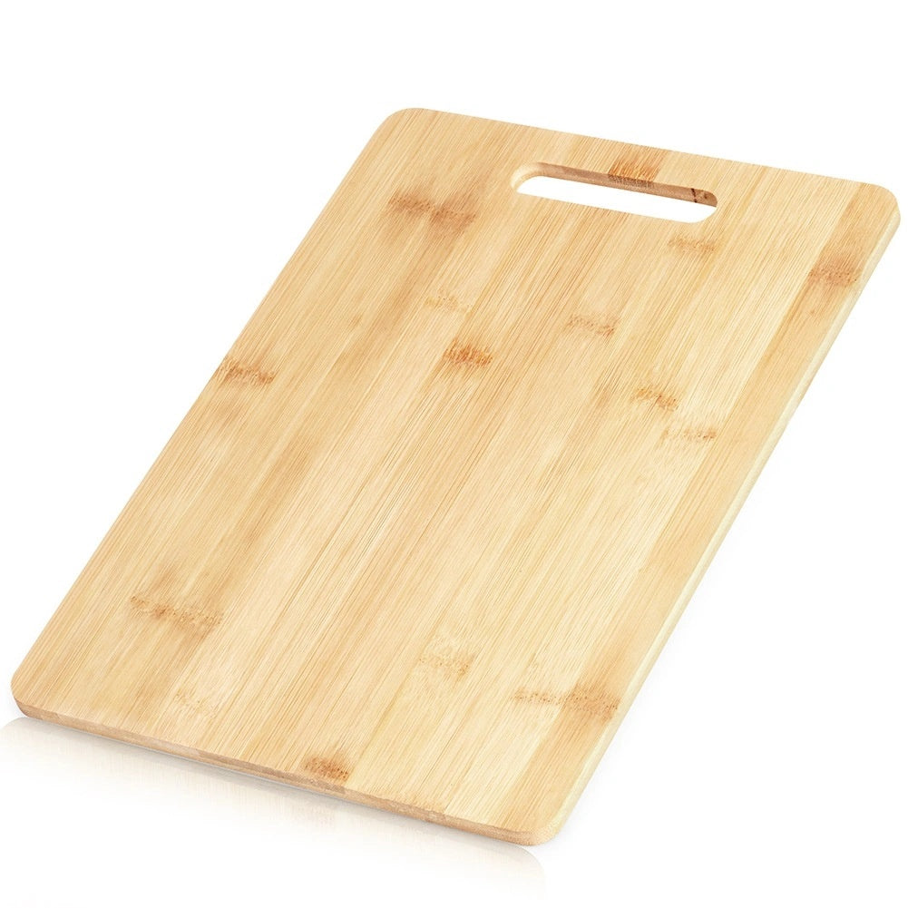 Bamboo Chopping Board With Handle, 35.5x25.5 Cm