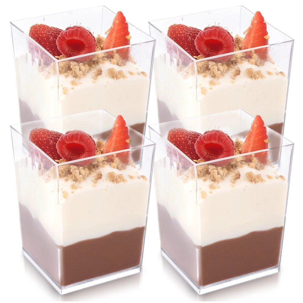 Dessert Cups Set, 160 Ml, Reusable, 4 Pieces