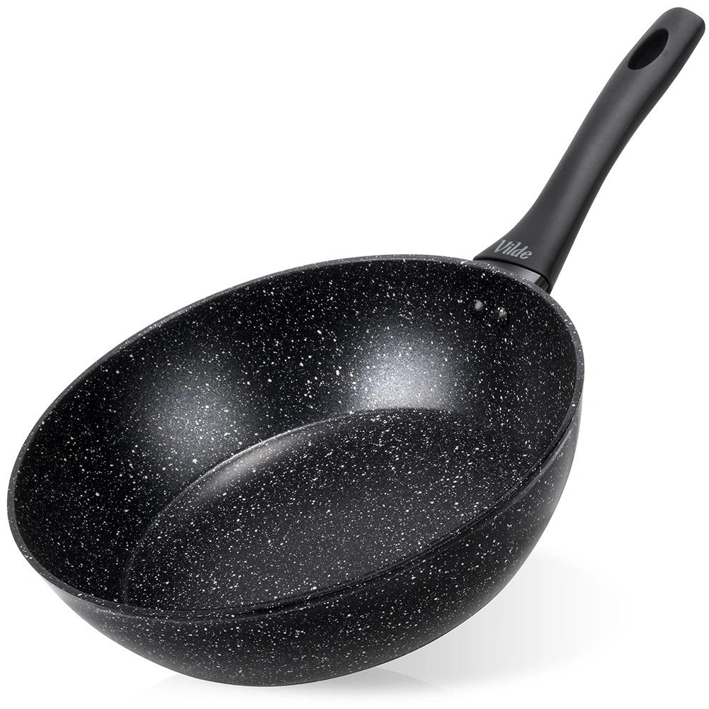 28 Cm Non-stick Granite Frying Pan, Dishwasher Safe