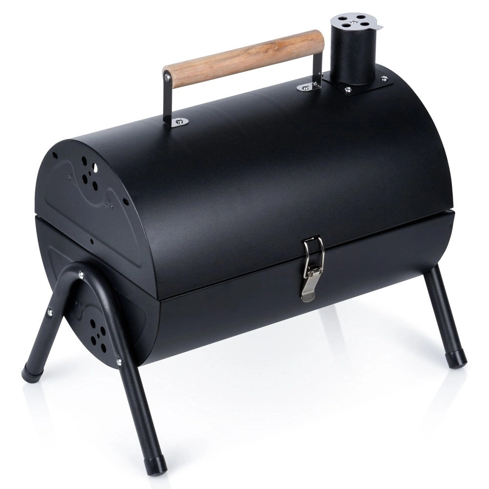 Portable Charcoal Grill With Double Grate, 41x25x38 Cm