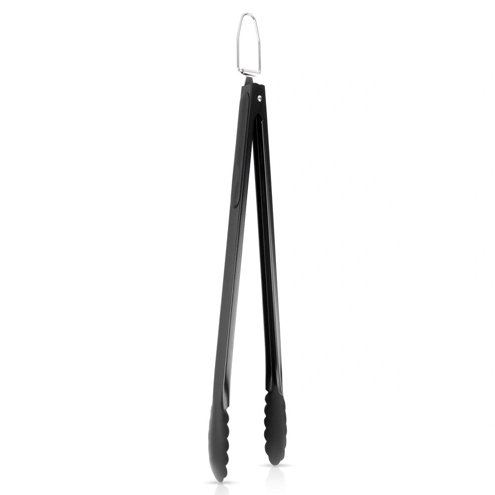 Bbq Tongs Stainless Steel Black 43 Cm