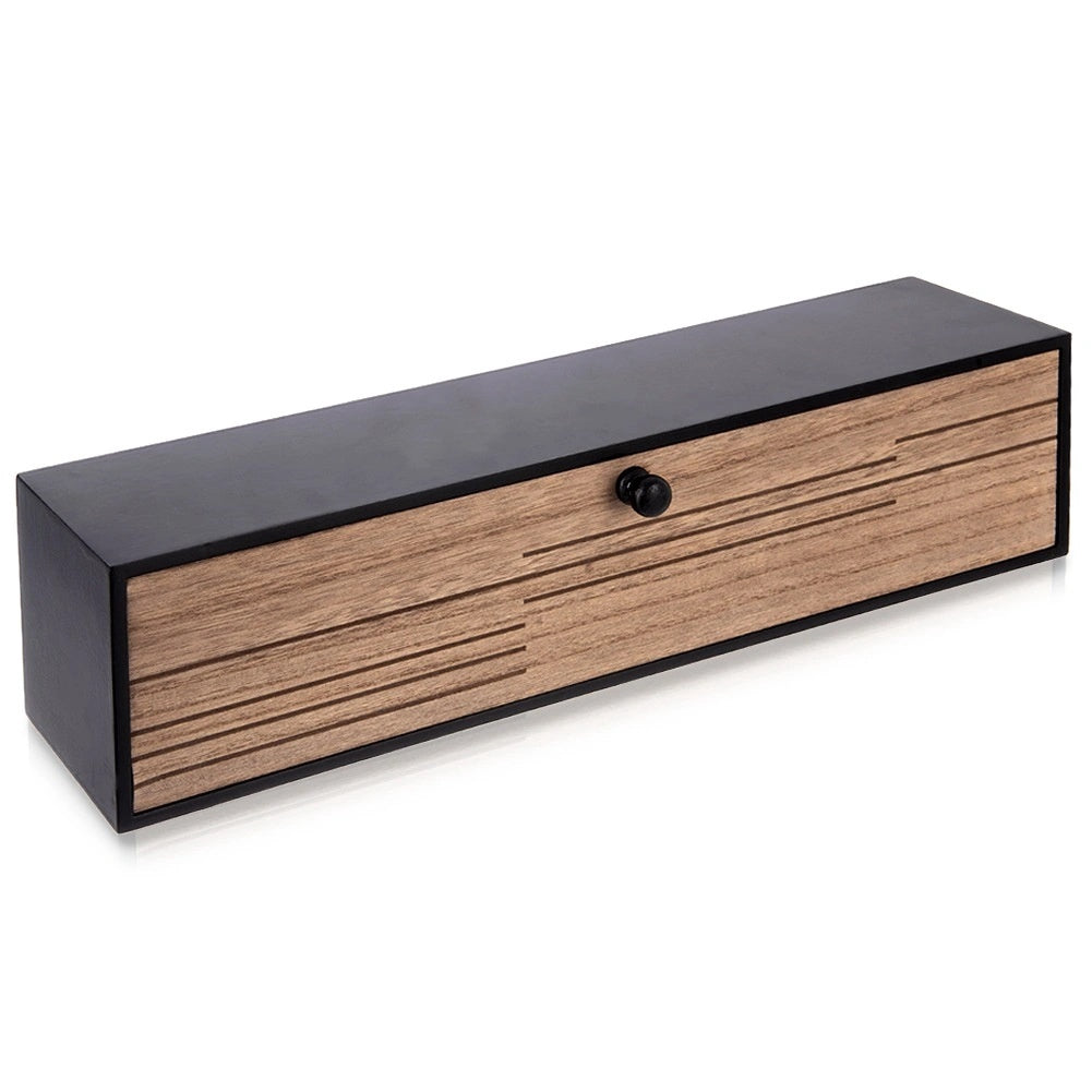 Tea Bag Holder With 6 Compartments, Mdf Board