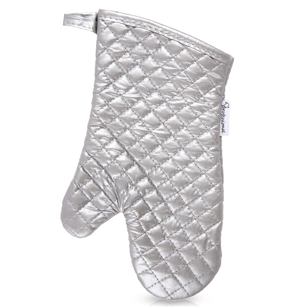 Cotton Oven Glove, Silver, 30.5 Cm, Heat Resistant