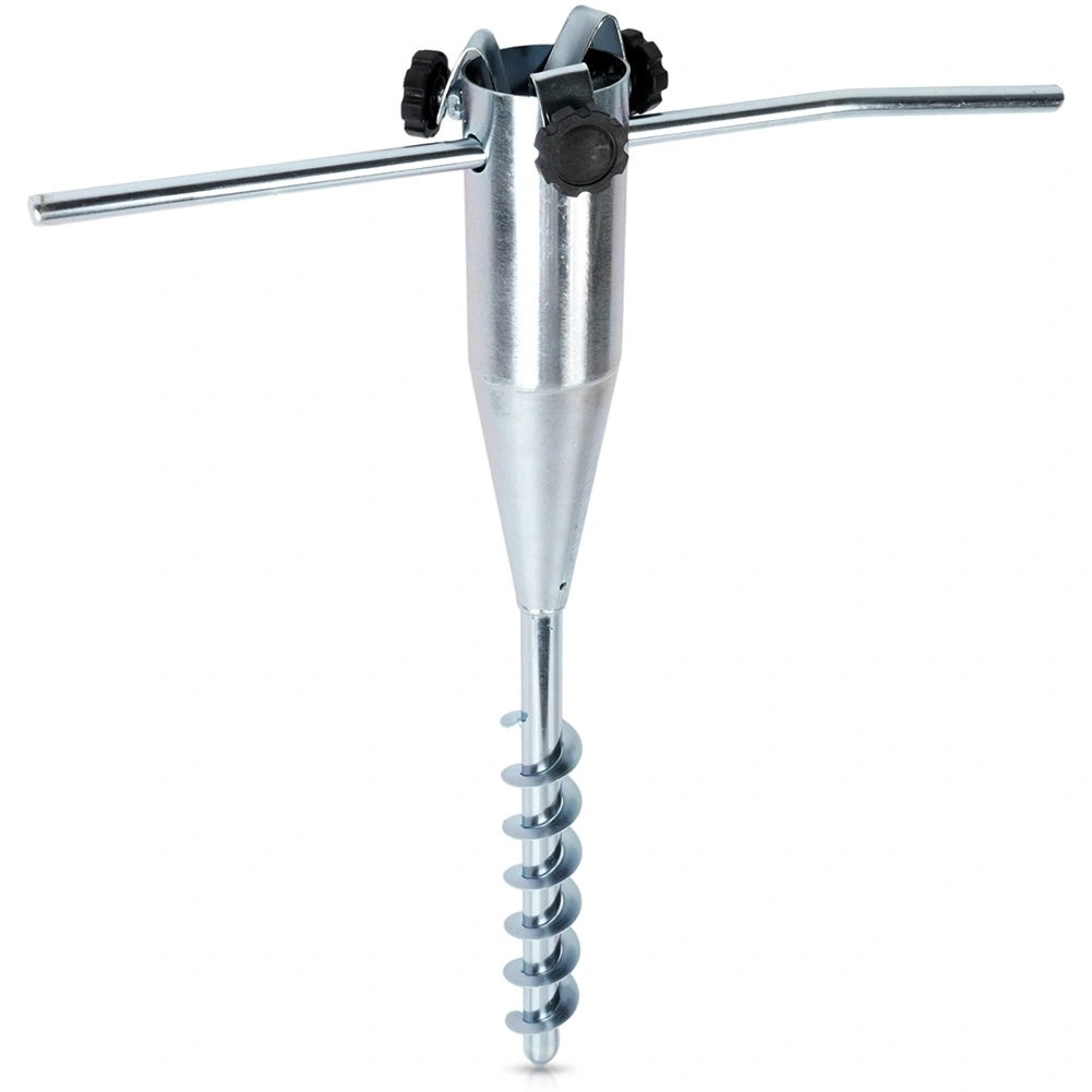 Parasol Screw Anchor, Metal, 56 Cm, Weather-resistant