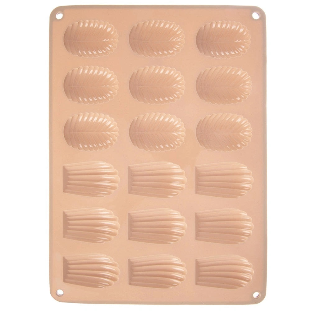 Silicone Baking Mold For Madeleines And Pralines, 34x25 Cm