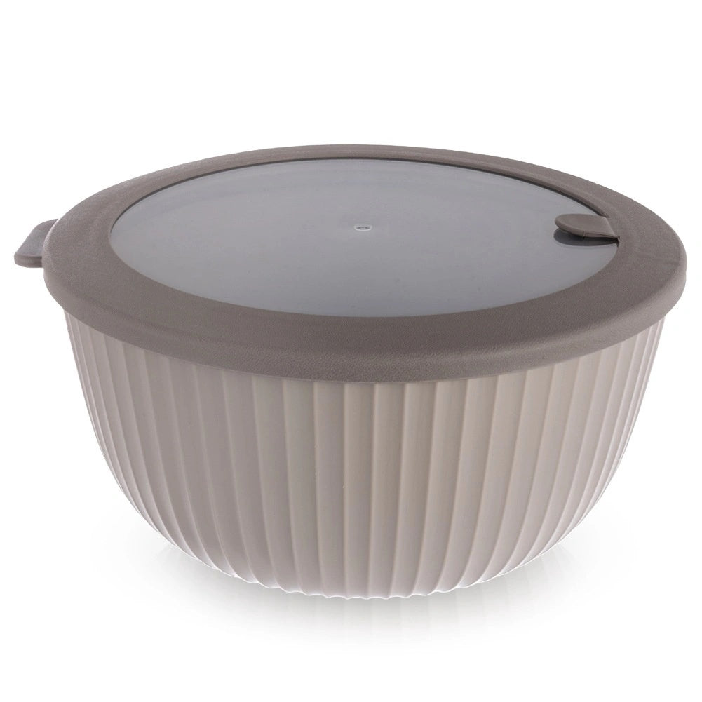 Kitchen Bowl With Lid, 2.5l, Microwave Safe