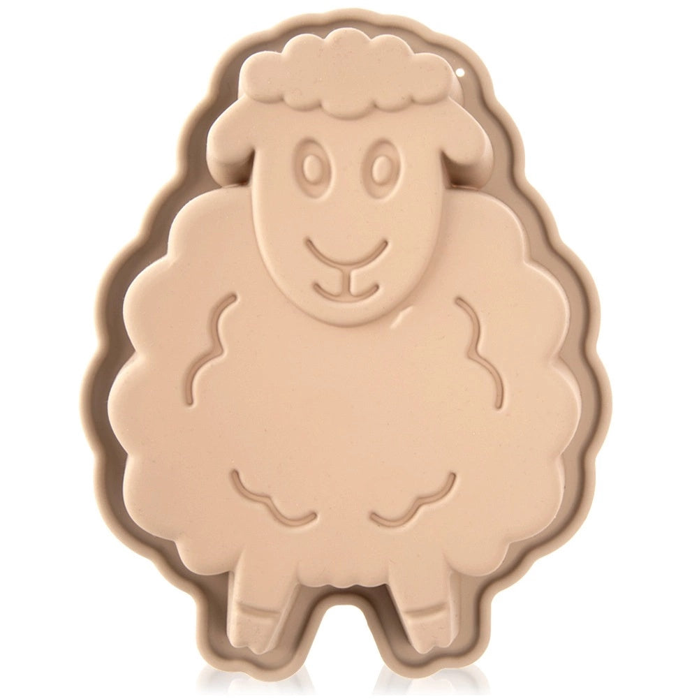 Silicone Sheep Baking Mold, 20x16x4.5 Cm