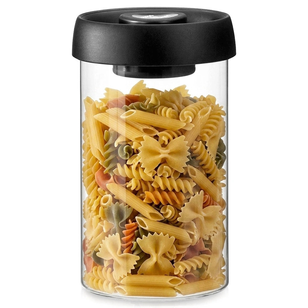 Glass Vacuum Storage Container With Lid, 800 Ml