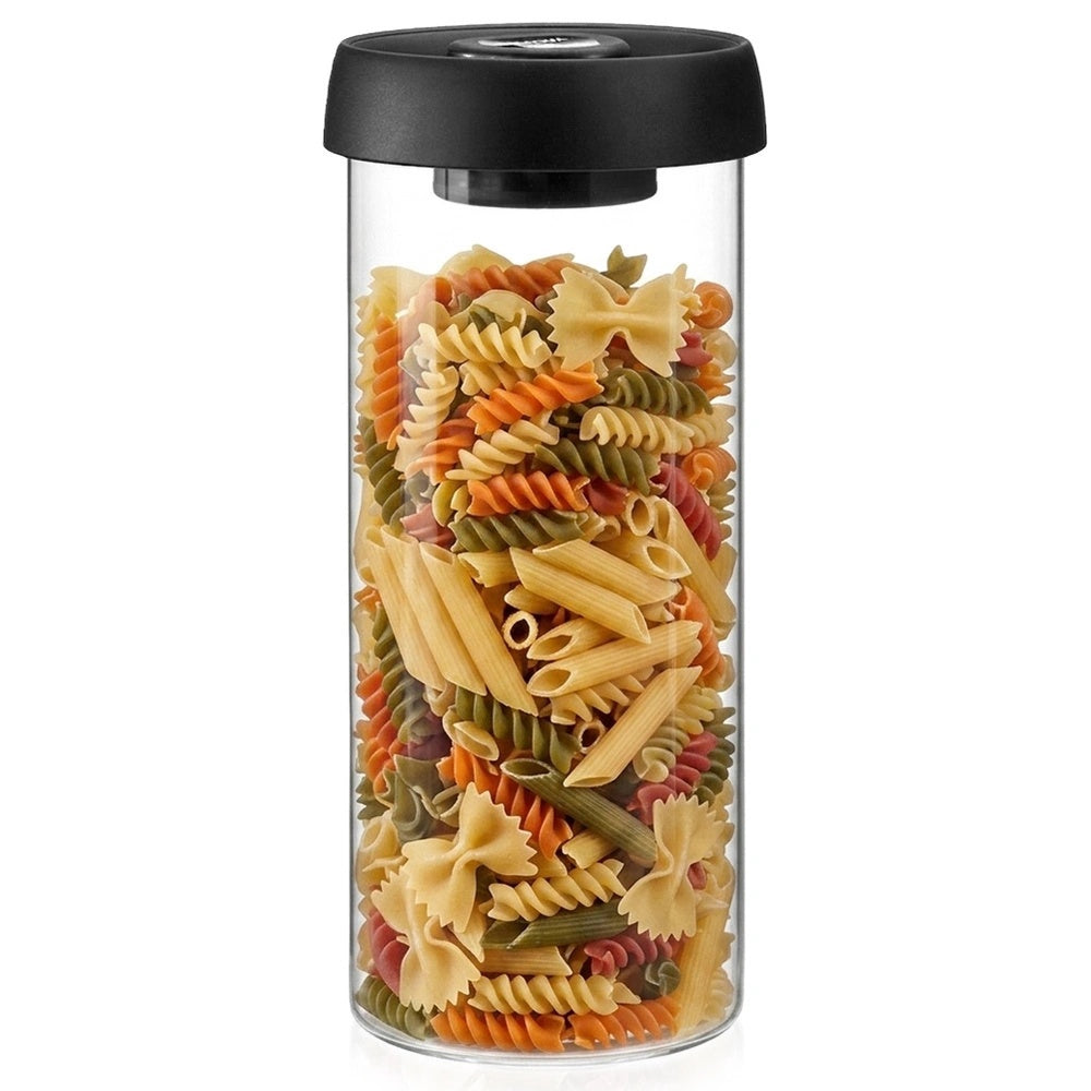 Glass Vacuum-sealed Storage Jar, 1.2l Capacity