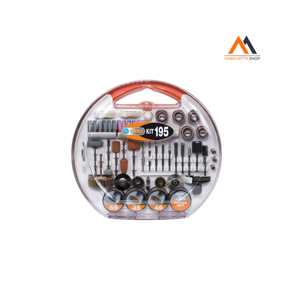Accessori Per Mini Trapano In Kit Kit 195 Pezzi