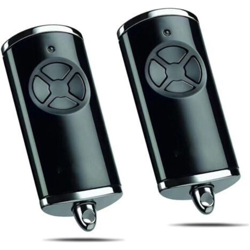 Pack De 2 Télécommandes 868mhz Pour Hörmann Hse4 Bs – 4 Canaux – Émetteur Manuel Avec Protection Métal – Appairage Rapide 30s