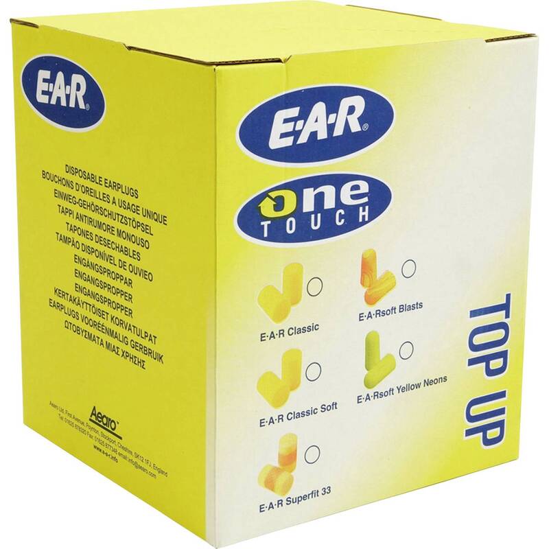 [neuwertig] B-ware 3m Ear Gehörschutzstöpsel Polymer-schaum 31 Db 500 Paar Gelb Schutzstöpsel
