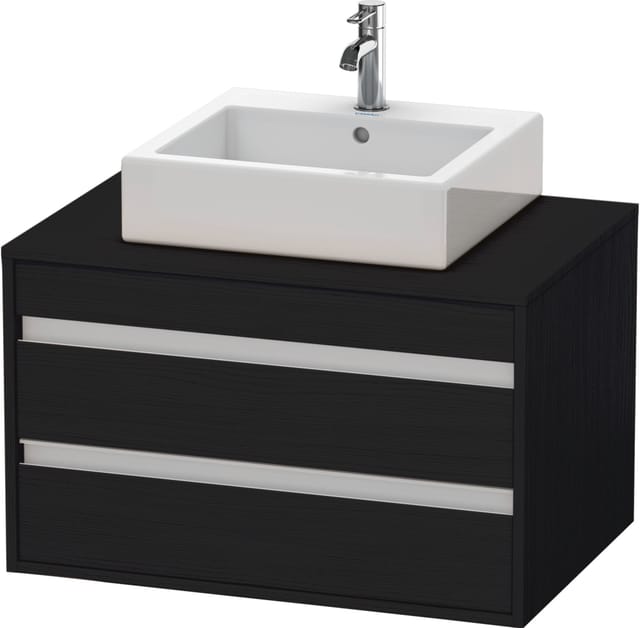 Duravit Waschtischunterschrank Ketho 80x55cm, E s, f AWT mitt., 2 Schubk.
