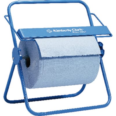 KIMBERLY-CLARK PROFESSIONAL Wandhalter für Großrolle Metall blau