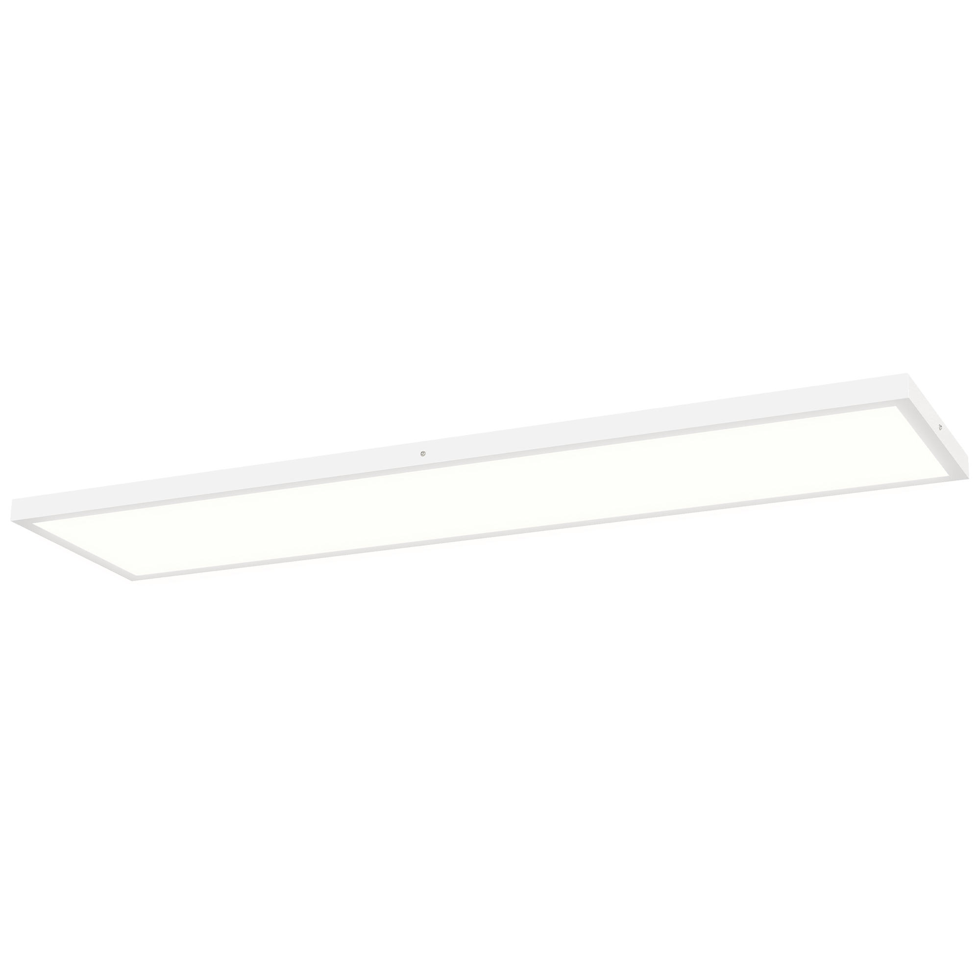 Set Mit 4 Farbsteuerbaren Lampen Mit Dip-schalter Und Wandhalterung, 3000k/4000k/6000k, 120x30x3,7 Cm, Weiß
