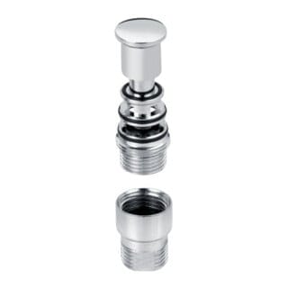 Grohe Aufputz-Umstellung 440439 vertikal für Eichelberg Armaturen chrom