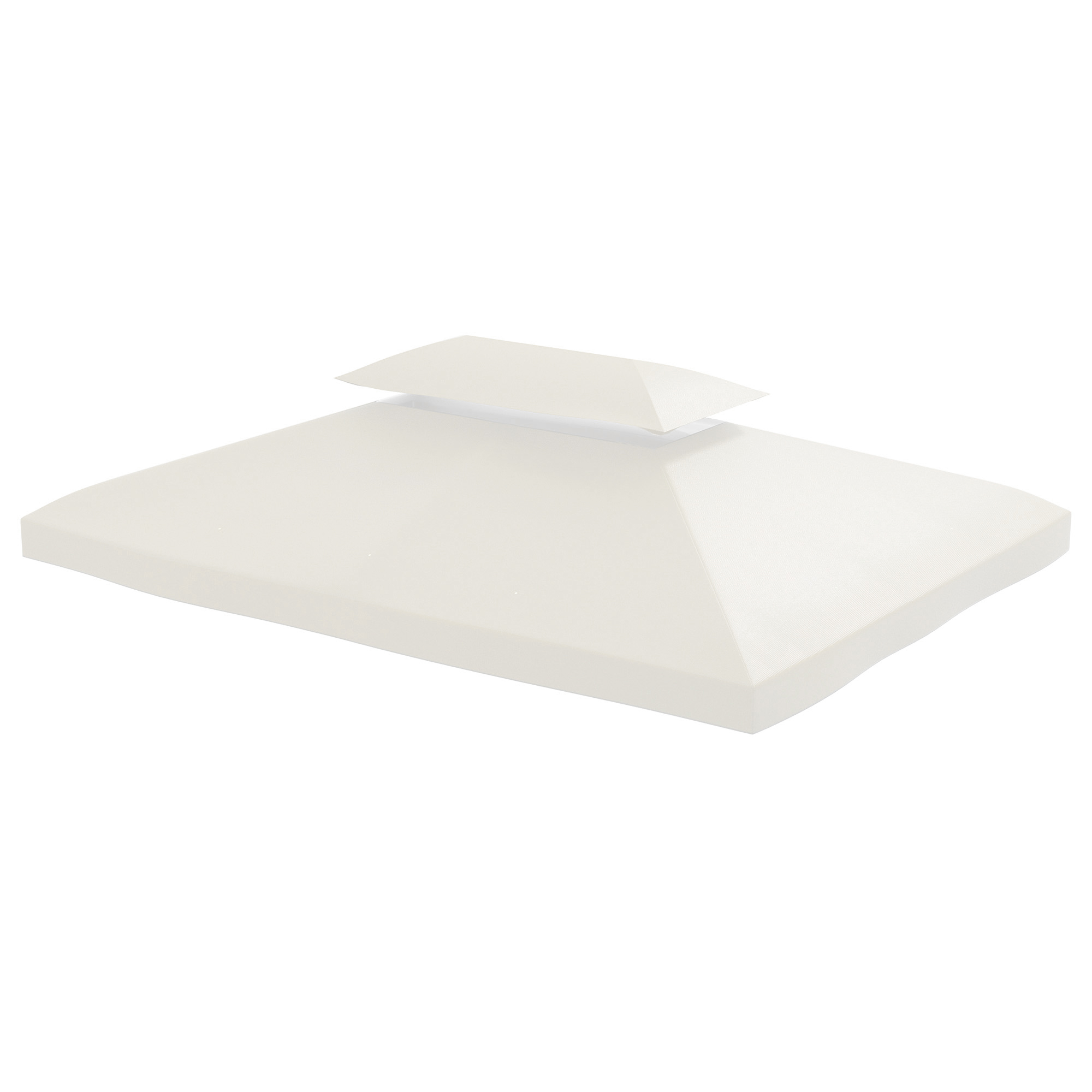 Abdeckung Für Pavillon Da Garden Tetto Sostitutivo, Uv-beständig, Wasserdicht, Aus Polyester, 3 X 4 M, Beige
