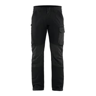 Blakläder Service Bundhose, schwarz / dunkelgrau, Konfektionsgröße 50