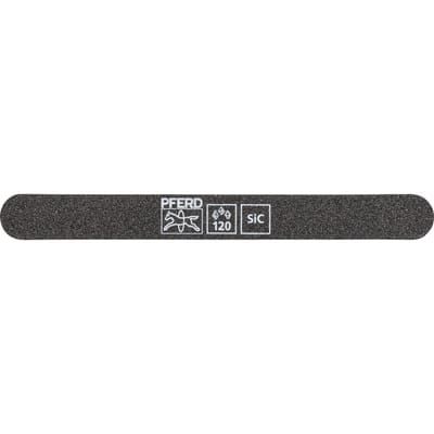 Pferd Schleiffeile SF-R147-15-5 flexibel, 147x15x5mm, SiC K 120, runde Enden