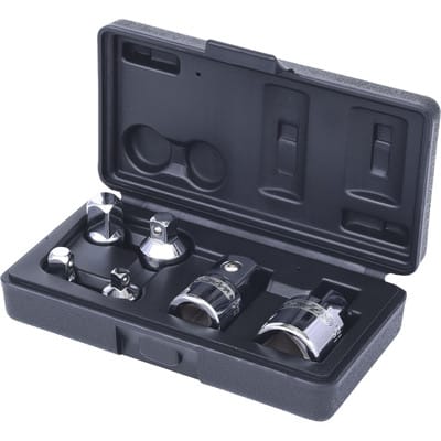 KS Tools CHROMEplus Vergrößerungs- und Reduzieradapter-Satz, 6-teilig