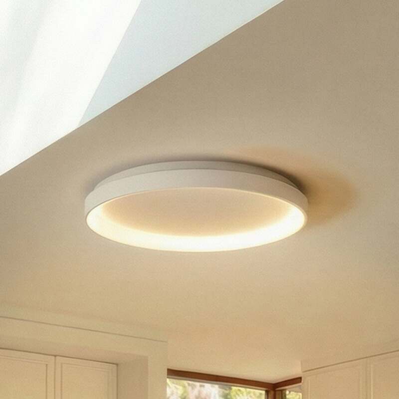 [gebraucht] B-ware Arcchio Deckenleuchte Vivy Led Lampe Dimmbar Warmweiß Metall Ø58cm Weiß
