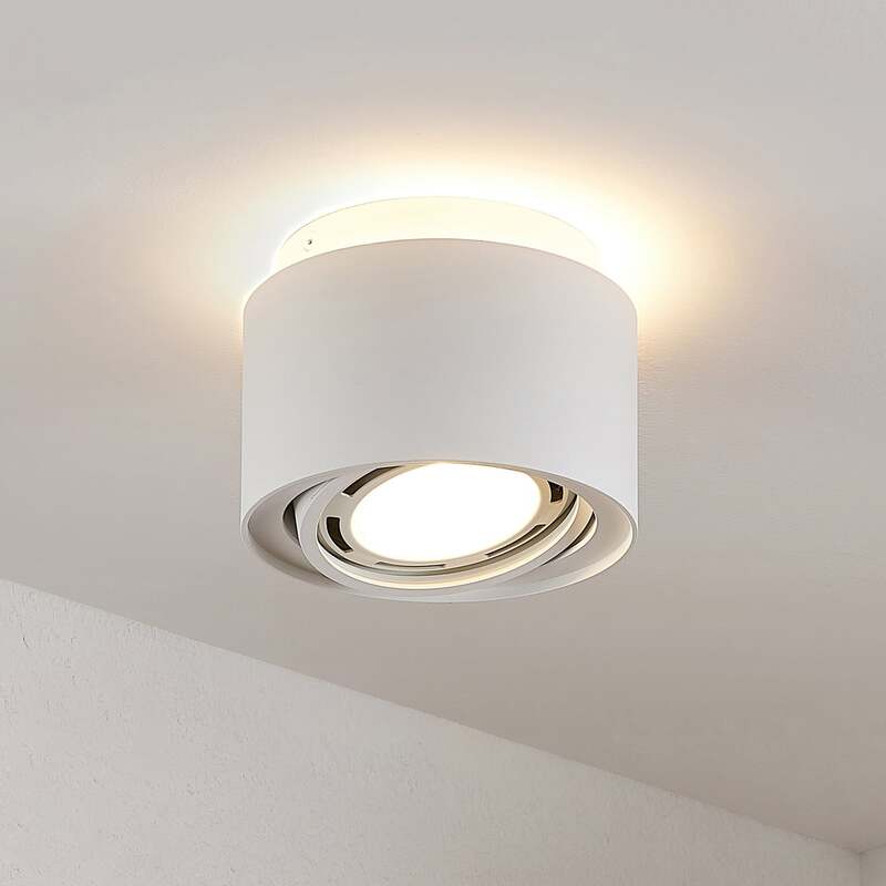 [neuwertig] B-ware Arcchio Deckenlampe Walisa Led Dimmbar Lampe Leuchte Weiß Ø 15 Cm Aluminium
