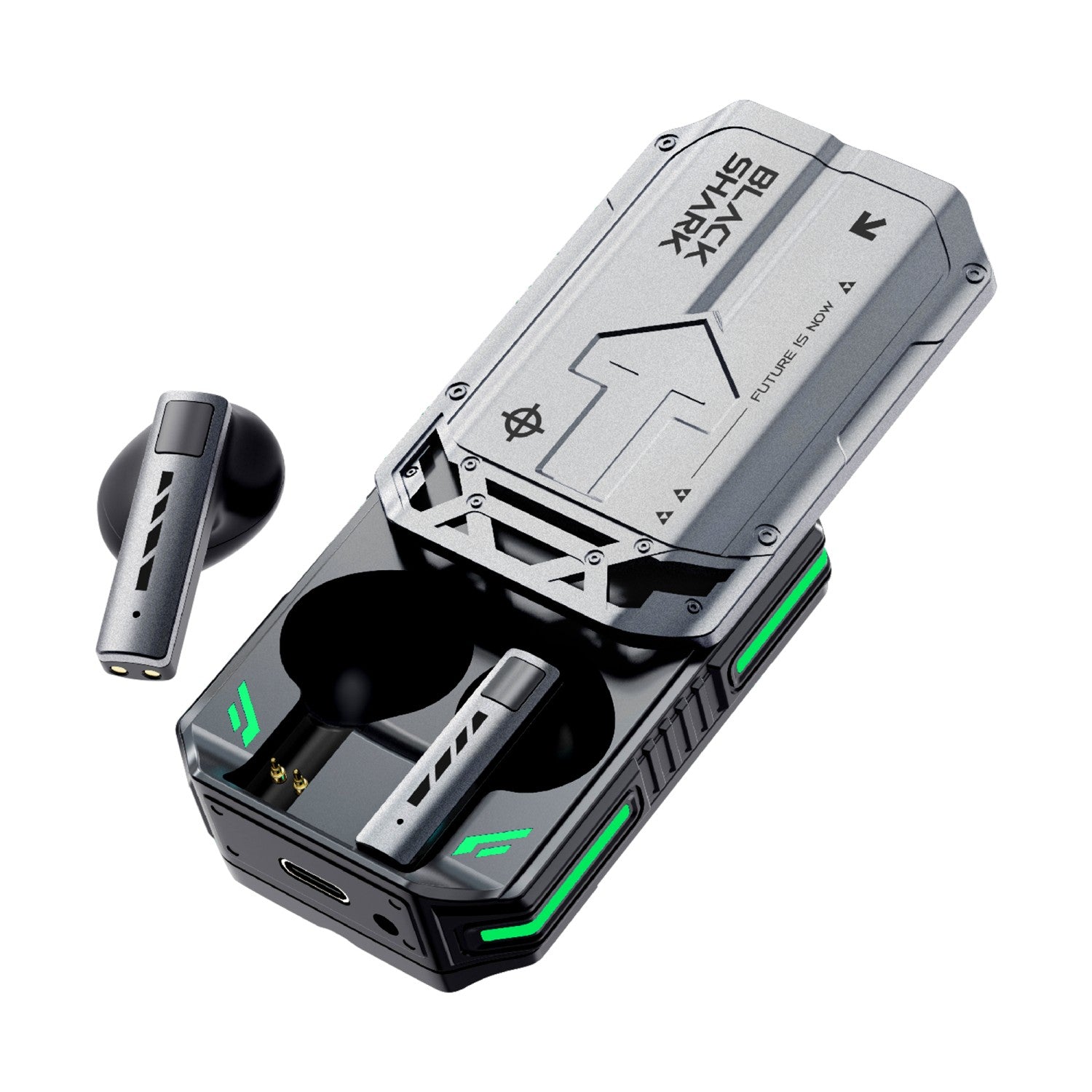 Gaming-ohrhörer Black Shark T11 Bluetooth 5.3 30h Enc 13mm Farbe Grau