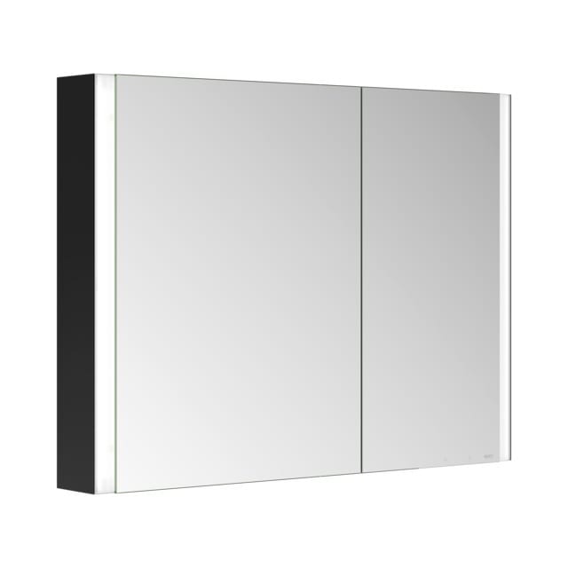 Keuco Spiegelschrank 2-türig Somaris 100x71x12,7cm, s m, WV, Hz, asym.