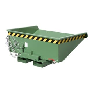 Bauer Südlohn Mini-Spänebehälter EXPO-E 275, lackiert, Resedagrün