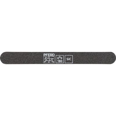 Pferd Schleiffeile SF-R147-15-5 flexibel, 147x15x5mm, SiC K 180, runde Enden