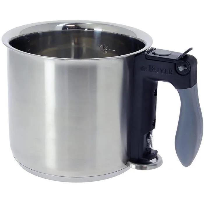 De Buyer Bain-marie Topf 1,5 Liter Edelstahl