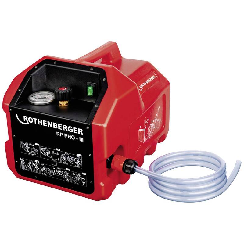 [neuwertig] B-ware Rothenberger Prüfpumpe Rp Pro Iii 40 Bar Automatische Druckprüfung Kompakt 500w