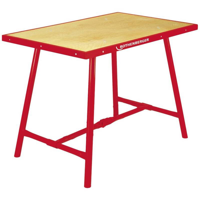 [neuwertig] B-ware Werkbank Rohrschlosser 1000x700x835mm Buchenholz Stahl Zusammenlegbar Rothenb...