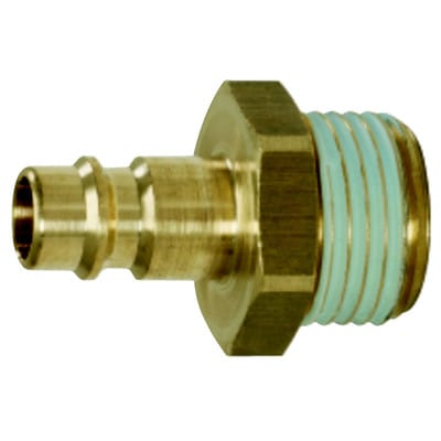 KS Tools Messing-Stecknippel mit Außengewinde, G3/8"AG