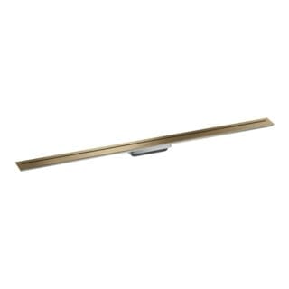 hansgrohe Duschrinne Drain 1200mm, FM-Set, frei im Raum, b bron