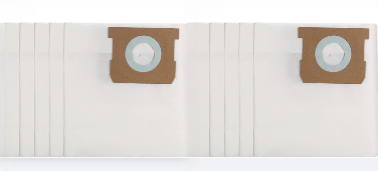Packung Mit 5/10 Vliesbeuteln Für Den Kärcher Wd1 Compact Nass-/trockensauger Mit Akku. Ersetzt Staubbeutel 2.863-297.0 (10er-packung).