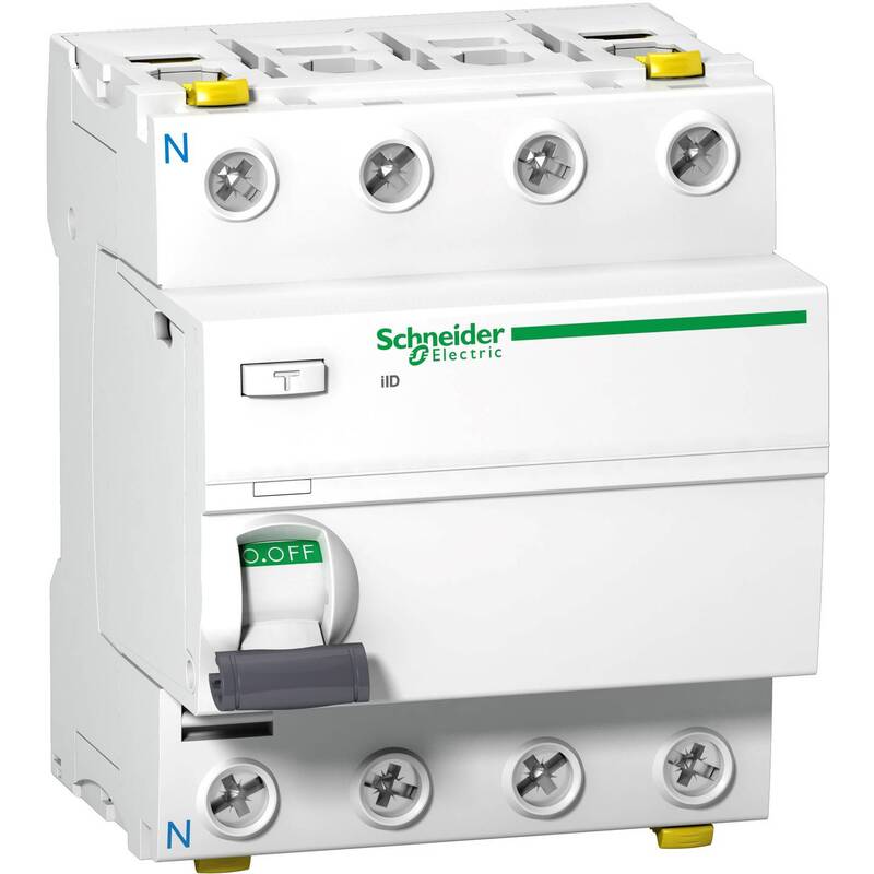 [gebraucht] B-ware Schneider Electric Fehlerstrom-schutzschalter A9z25463 63a 0,3a 415v