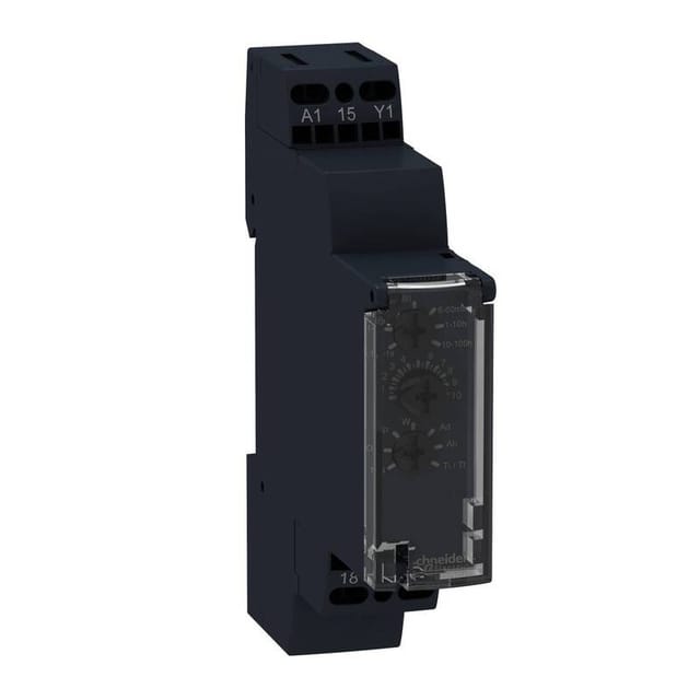 [neuwertig] B-ware Schneider Electric Zeitrelais Re17rmxmu Multifunktional 1 Wechsler 0,1s-100h