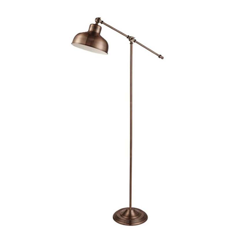 [gebraucht] B-ware Searchlight Stehleuchte Lampe Macbeth Led Stehlampe Kupfer 135cm 1x60w E27